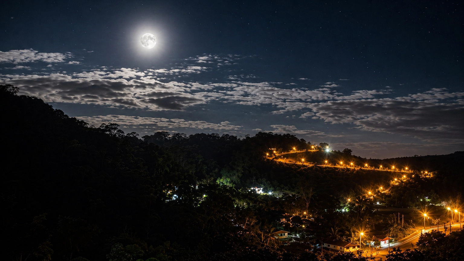 Vista de cima do Condomínio